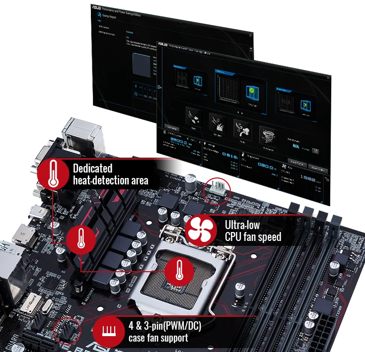 Imagem -03 - Asus-placa-mãe Original Intel Desktop Prime B250m-plus B250 B250m Ddr4 Lga 1151 i7 i5 i3 Usb 3.0 Sata3