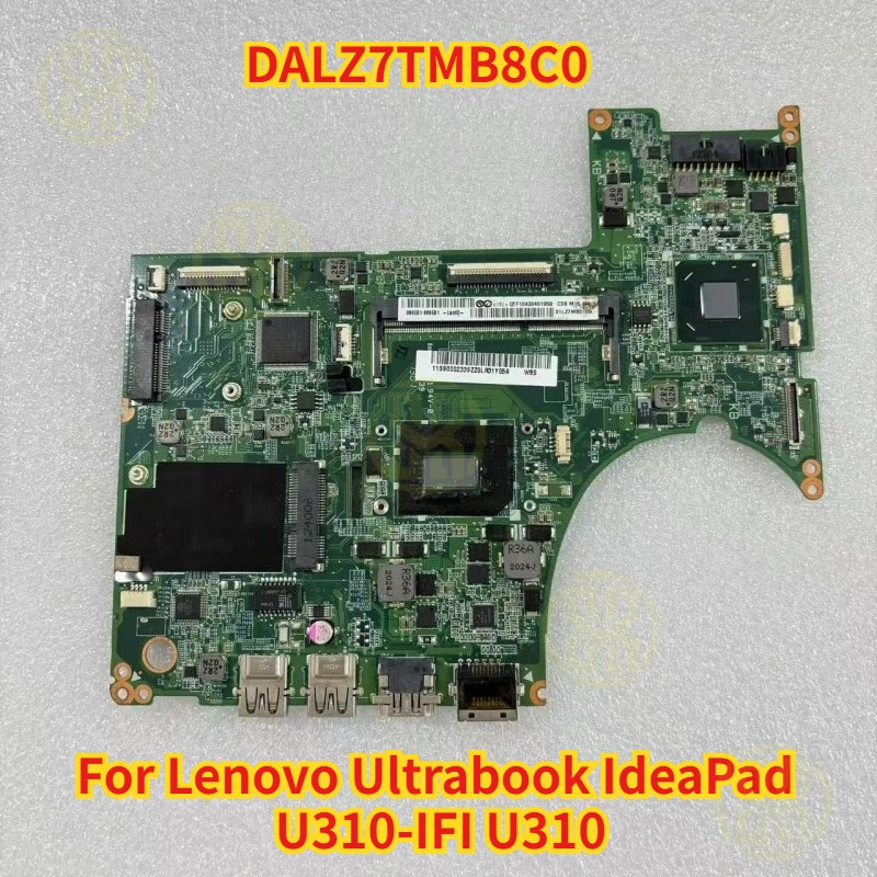 

Материнская плата для ноутбука Lenovo Ultrabook IdeaPad U310-IFI U310 DALZ7TMB8C0 I5 3337U протестирована нормально