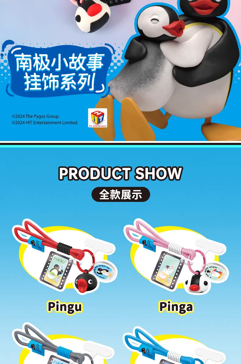Neue Original Pingu Blind Box Komplette Serie Niedliche Überraschungs-Sammelfiguren Modell Schreibtisch-Dekoration Zubehör Geburtstagsgeschenk – Detail 23