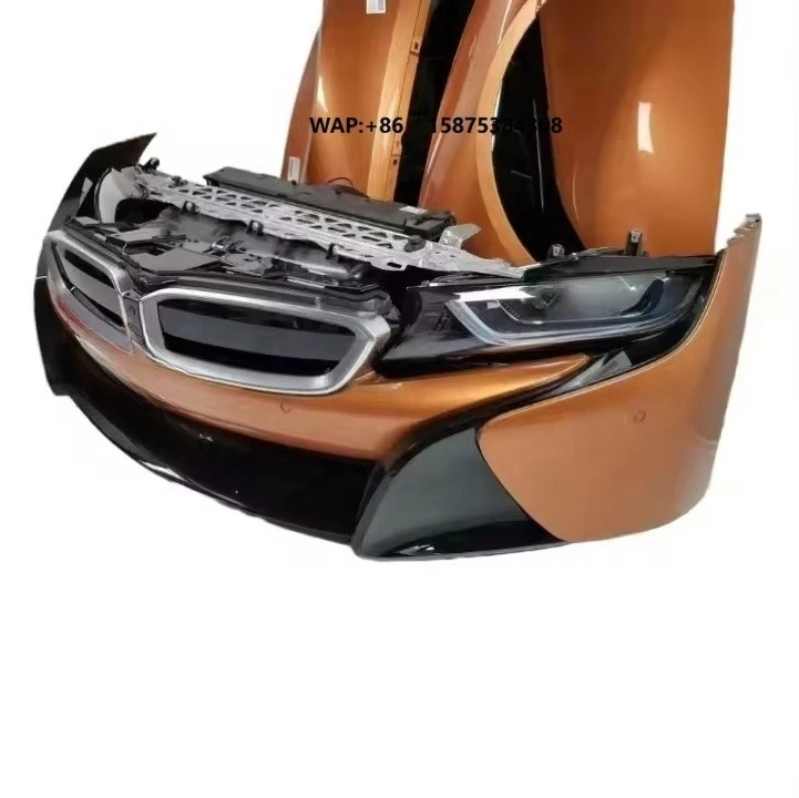 

Original Car Bumper Front Bumper Assembly With Headlight Assembly for I8 Car Bumpers Accessories