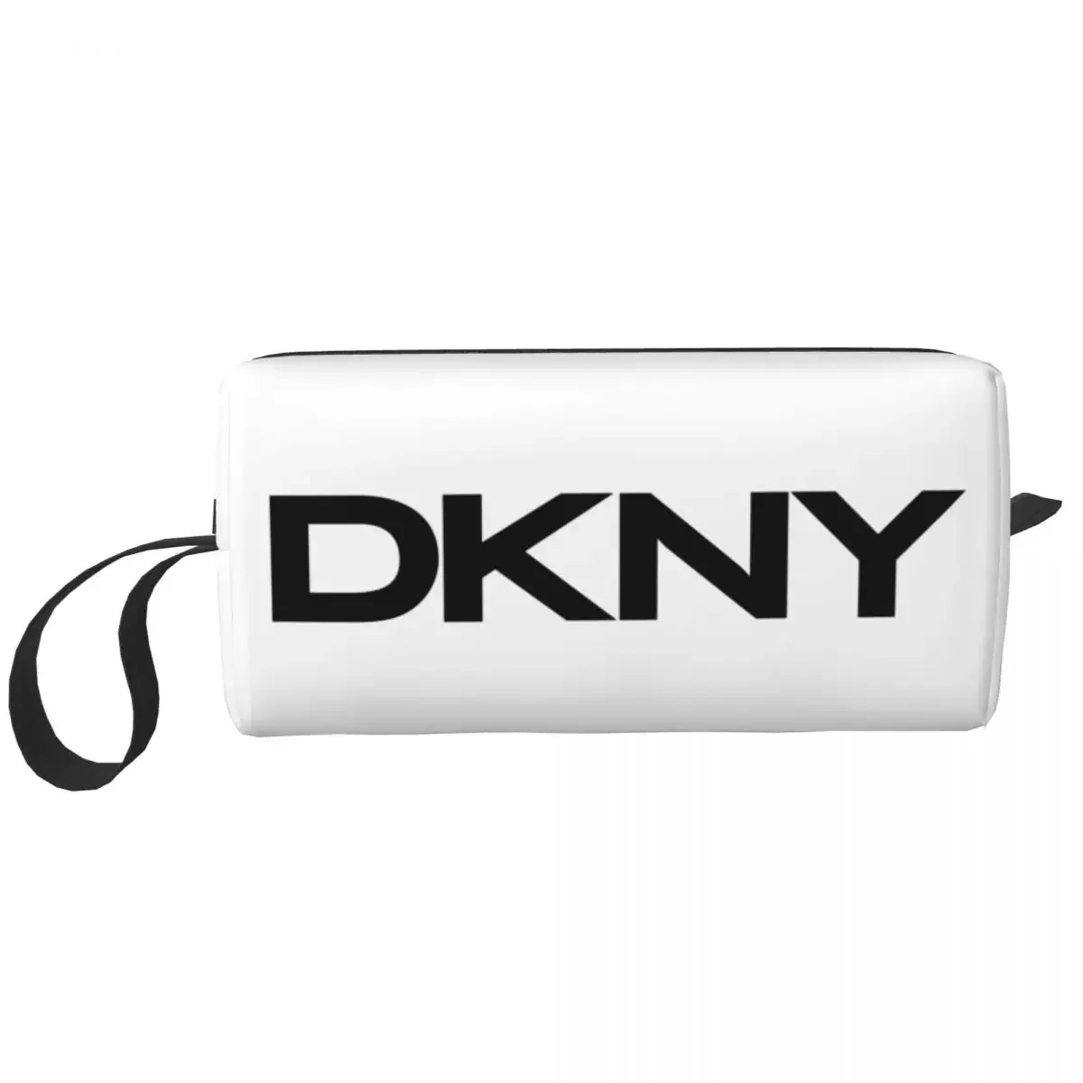 DKNYS Logo Cosmetic Bag for Women Makeup Bags Travel Water Resistant Toiletry Bag Organizer Pouch