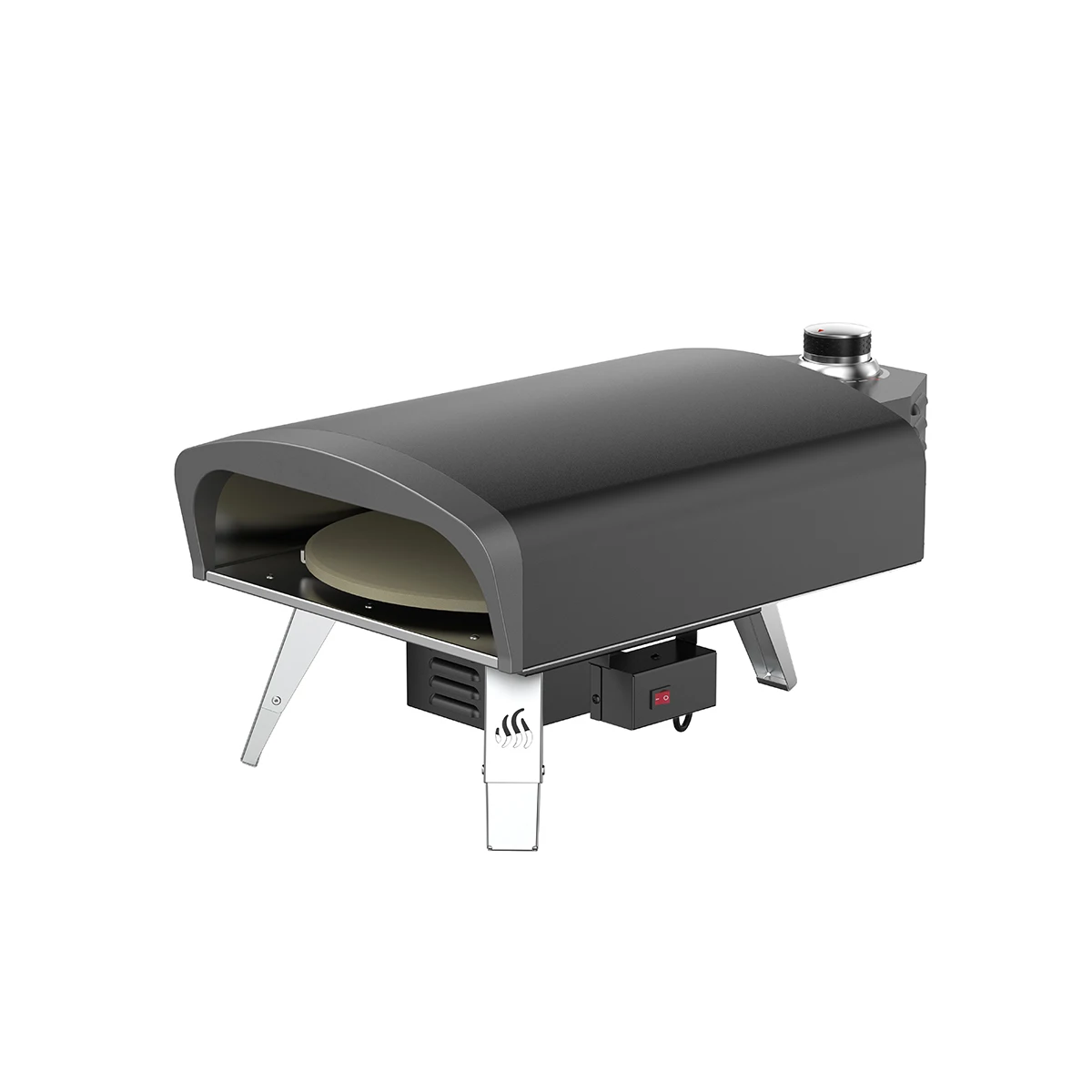 Pizza Oven With Stone Camping Stainless Steel Gas Oven Indoor Outdoor Pizza Oven With Pizza Shovel view 6