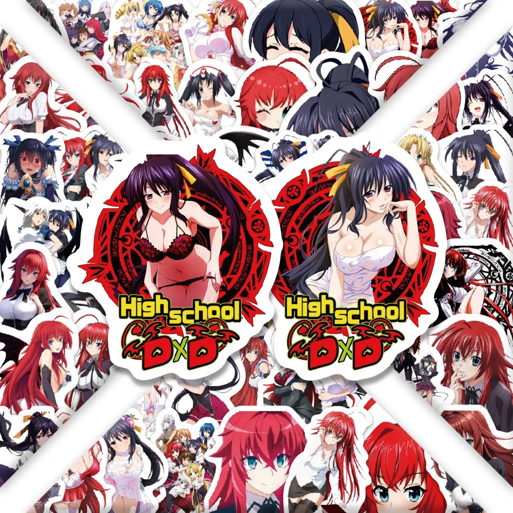 10/30/50/100PCS D×DHERO Adesivi Cartoon Campus Stile Animazione Adesivi Divertente Anime Graffiti Laptop Chitarra Auto Bici Skateboard