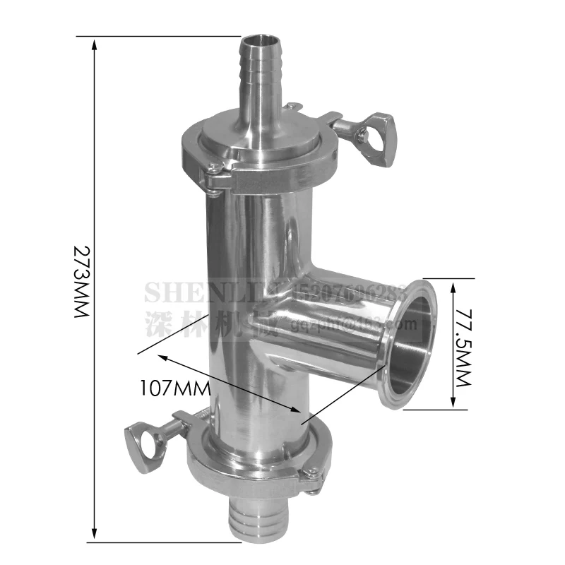 High-quality Three-way Check Valve Assembly for Liquid Filling Machines