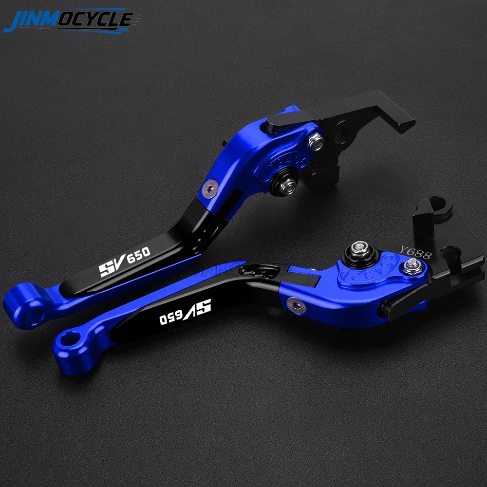 For Suzuki SV650 SV 650 1999 2000 2001 2002 2003 2004 2005-2012 2011 SV650S JINMOCYCLE Brake Clutch Lever Handle Handlebar Grips