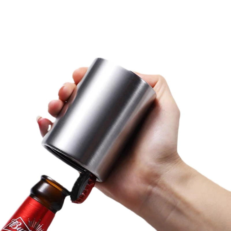 

Wine Beer Bottle Opener Corkscrew Automatic Kitchen Accessories Beer Soda Cap Red Wine Bottle Opener Bar Supplies Kitchen Tool