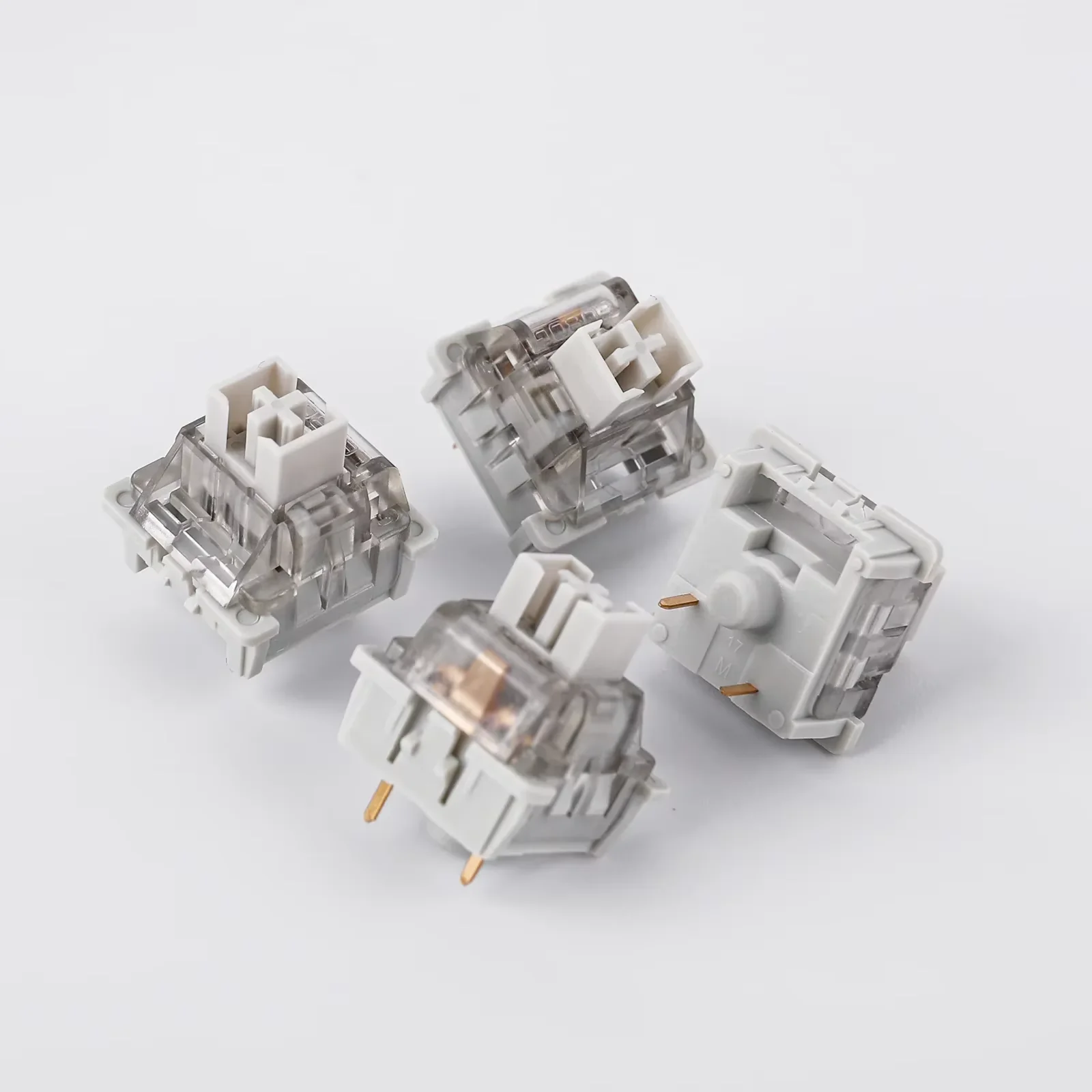 LEOBOG GrayWood V4 V3 Switch Linear POM HIFI Switches Custom Mechanical Keyboard KIT 3 5 Pin DIY Gaming Kits Switch Hi75 F75 F99