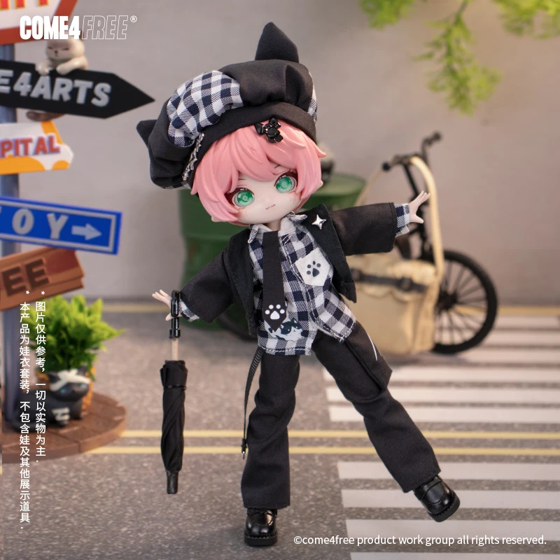 

Come4free 12-Inch Bjd Doll Clothes Daily Wear Series Doll Clothes Skirt Doll Clothes Set
