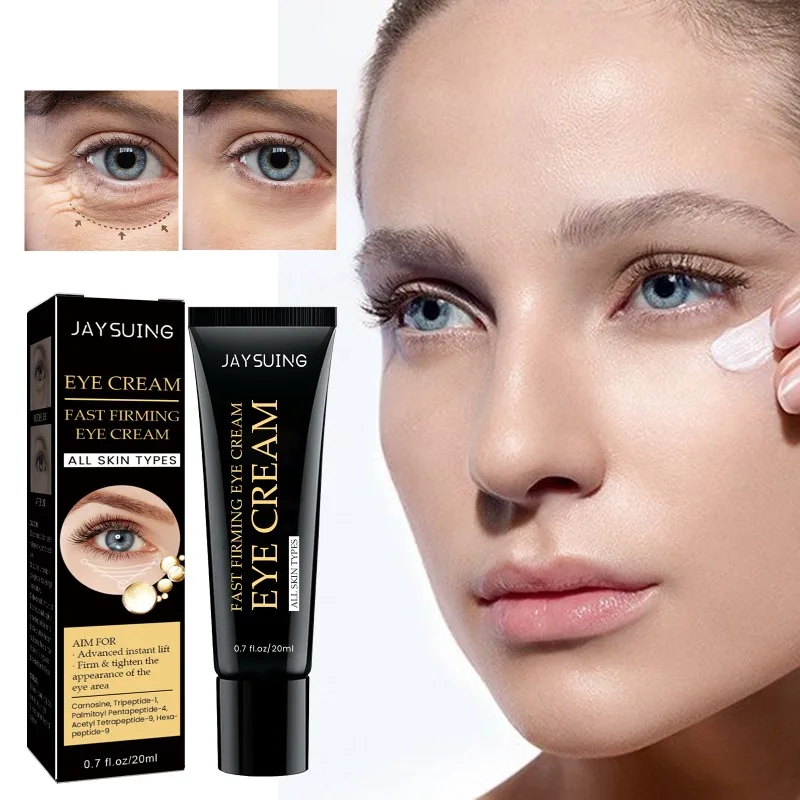 Fast Firming Eye Cream Remove Eye Bags Puffiness Fade Fine Lines Anti-wrinkle Dark Circles Massage Ball Eye Skin Care Products