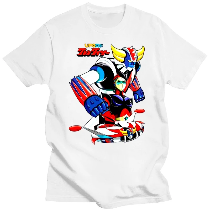 UFO ROBOT GOLDRAKE CARTOON T-SHIRT PER BAMBINO E UOMO mens t-shirt