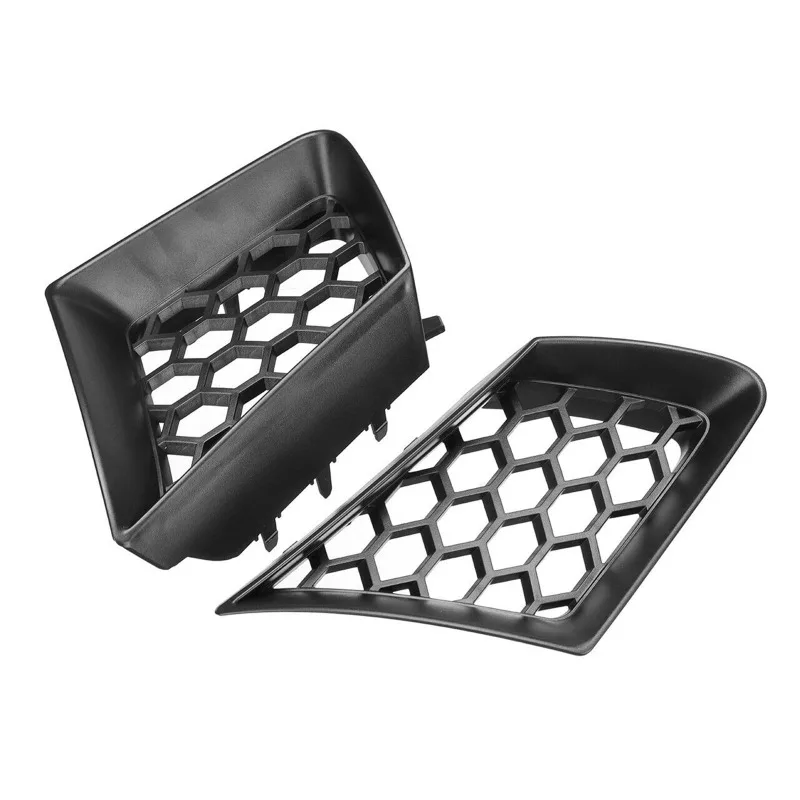 1/2pcs Front Bumper Upper Grill Left Right Matte Black for SEAT Ibiza Cordoba Typ 6L 2002 2004 2005 2006 2007-2009 6L0853677A01C view 5