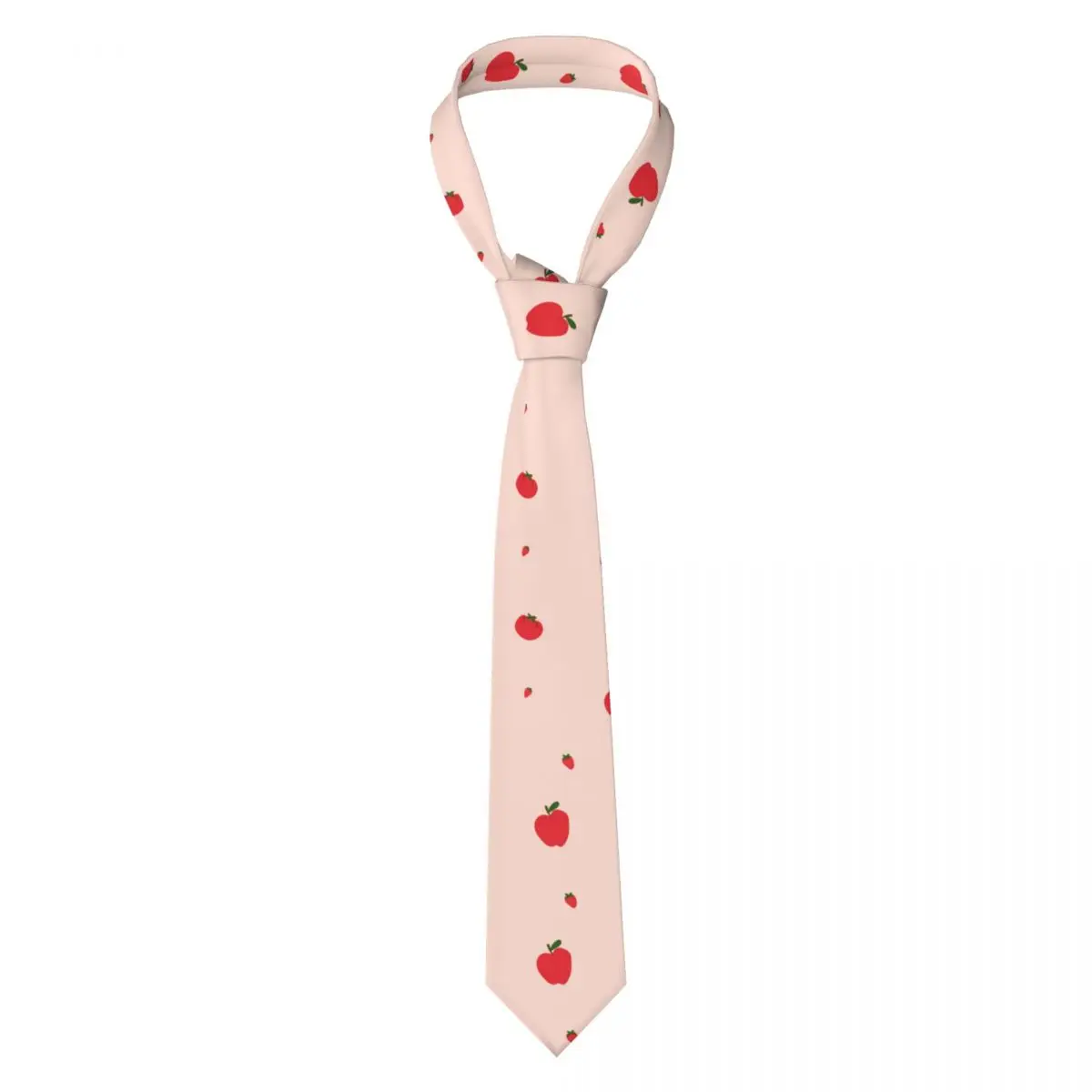 Strawberries And Apple Tie For Men Women Necktie Tie Clothing Accessories