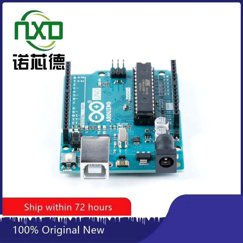 Free shipping Original genuine Arduino Uno r3 development board Atmega328P AVR 8-bit microcontroller programming