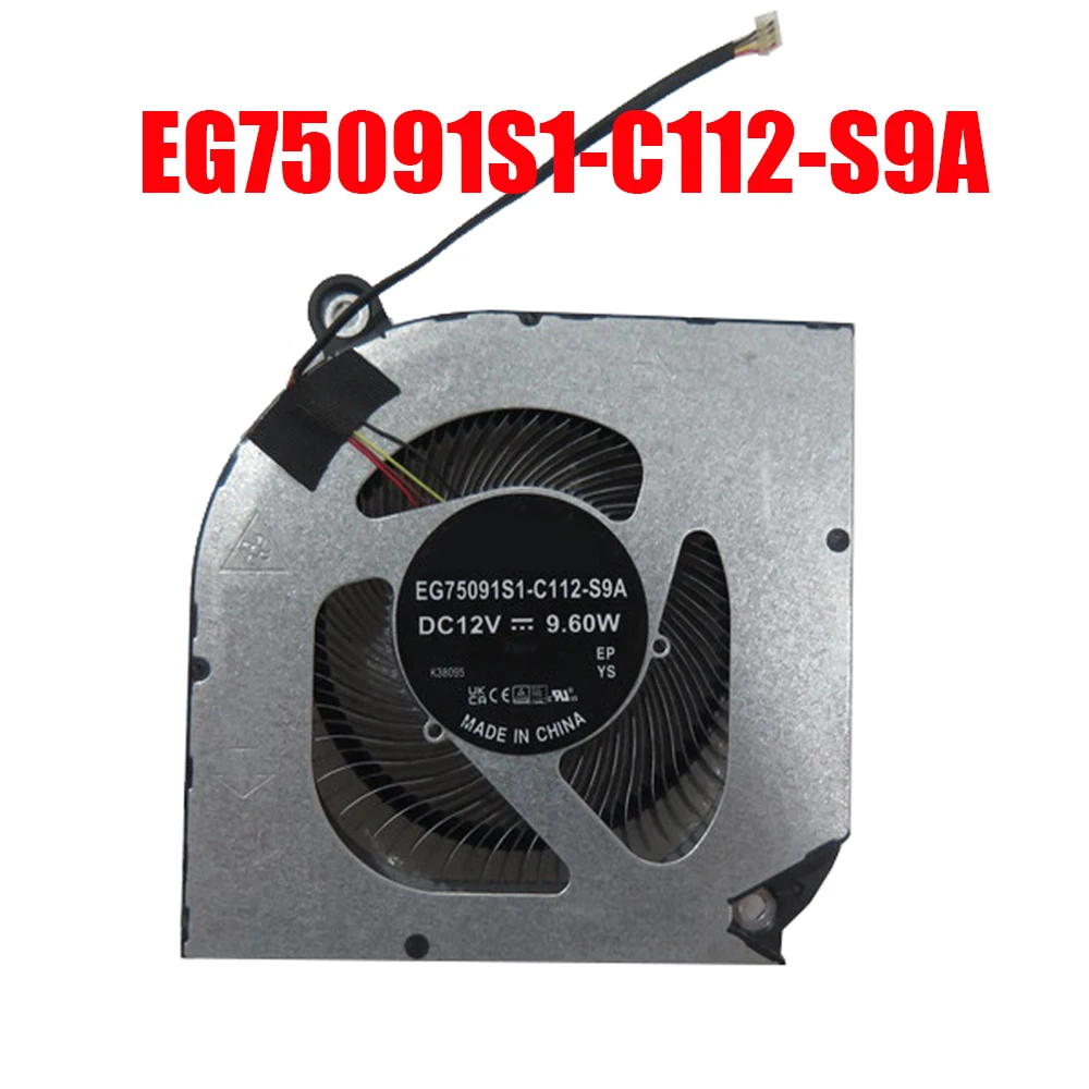 Cooling Fan EG75091S1-C112-S9A DC12V 9.60W New