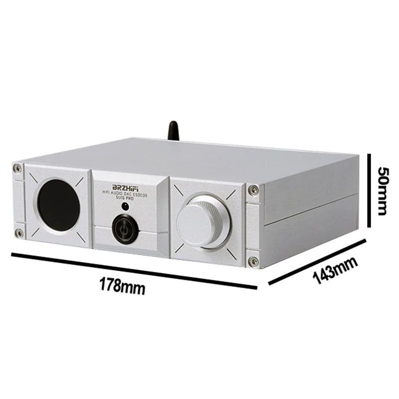 Hifi SU15PRO وحدة فك ترميز الصوت المنزلي ES9039Q2M فك QCC3095 بلوتوث 5.4 RCA مخرج متوازن DAC اقناع/OPT/ PC-USB