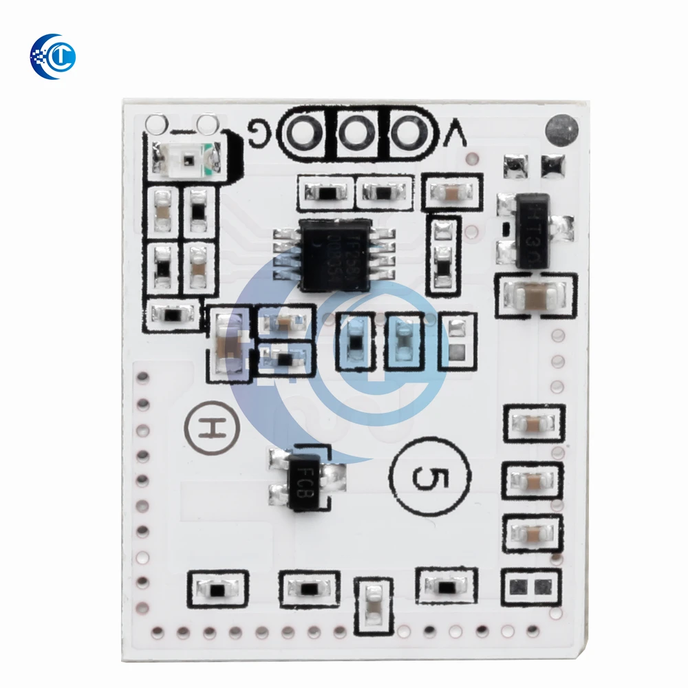 Módulo de sensor de radar de observación de frecuencia de 5,8 GHz: detector de movimiento de microondas para bombillas LED T8 y luces de techo