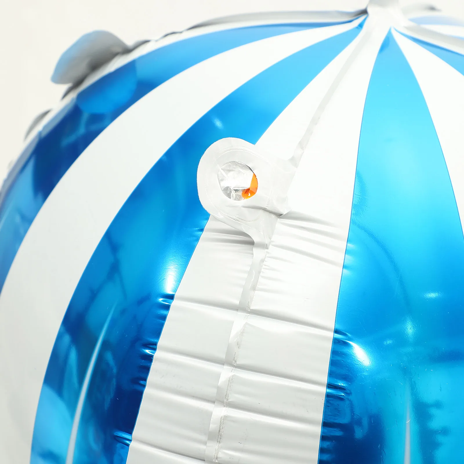 

10 Pcs Number Balloons Hot Air Decoration Aluminum Small Foil Blue Inflatable Prop Child