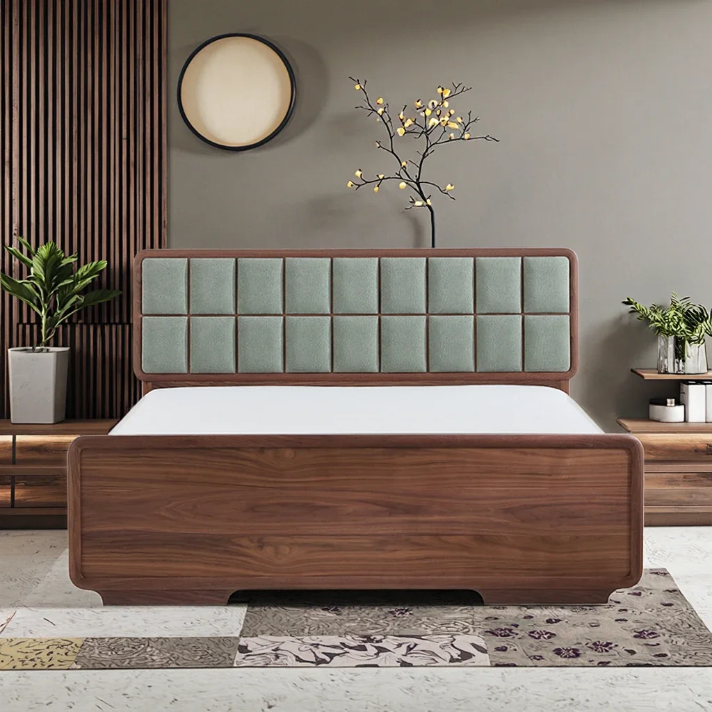 gz-Zhida Space Saving Vertical Wall Bed Soft Back Cushion With Zipper And Button Modern Type