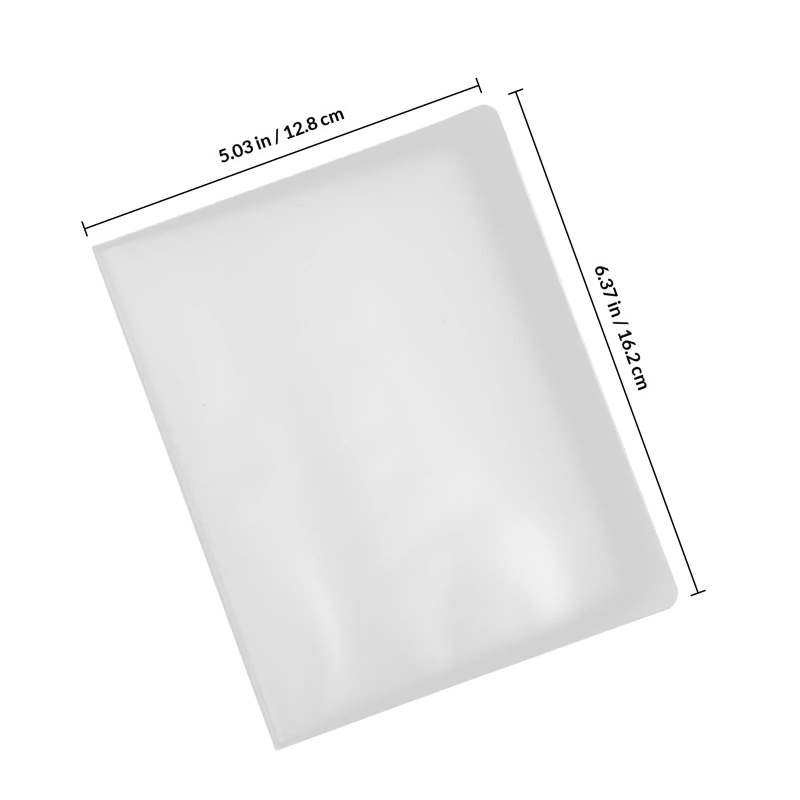 Photo Album Book Pe Material Protective Multi-Function Storage Organizer Ticket Card Holder Receipt Organizer Photo Storage