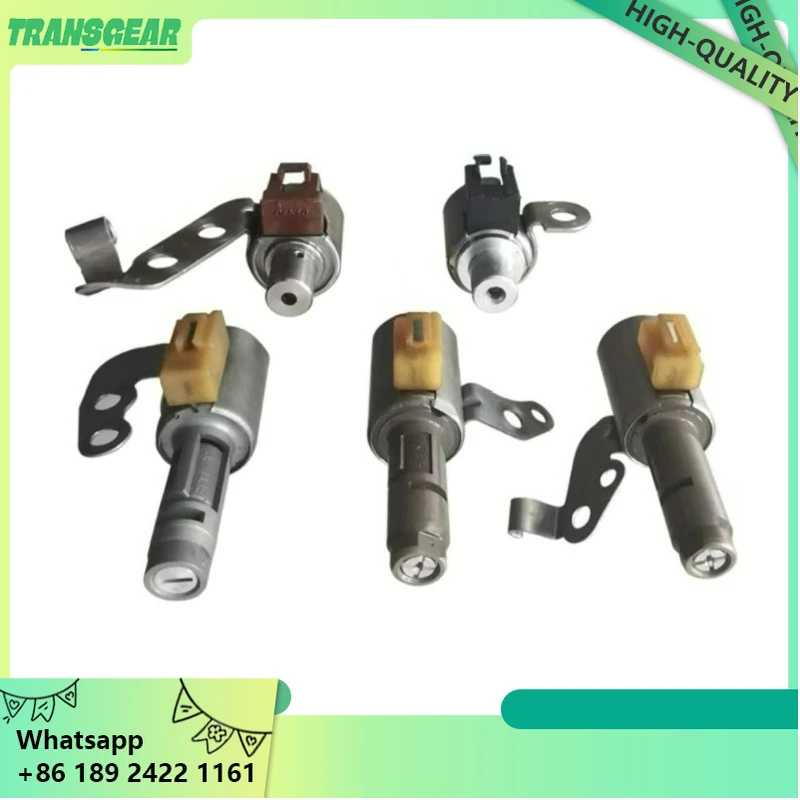 

U140E U241E 5PCS Transmission Solenoid Kit Fits For Lexus Toyota RAV4 Camry Highlander
