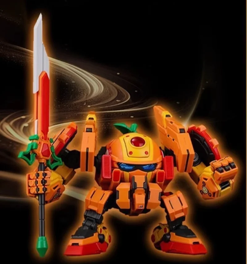 

В наличии Yili Chuang Play Guobao Special Attack Xiang Orange Battle Bao в сборе Меха Модель игрушки Праздничные подарки Коллекции
