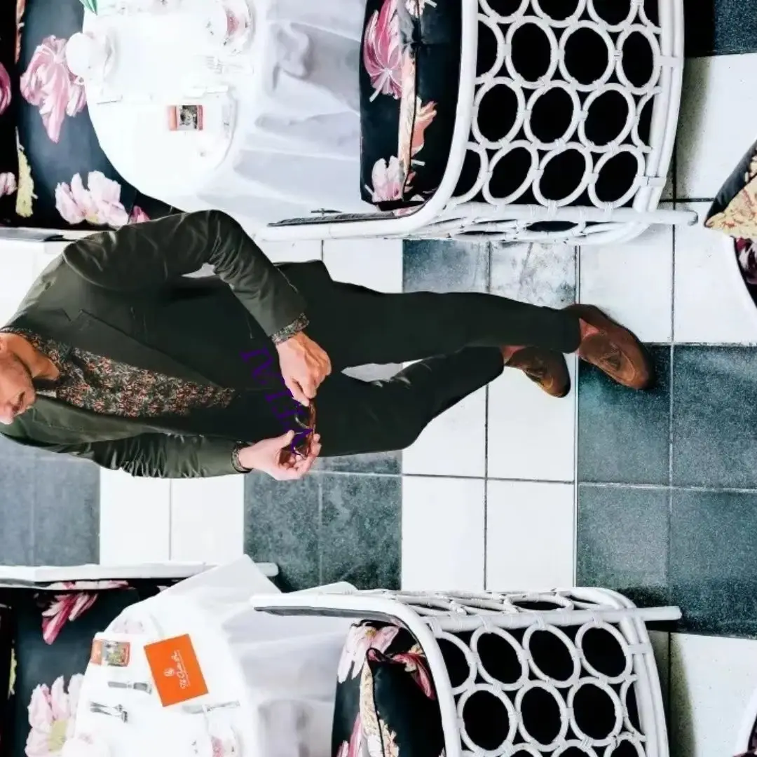 

CustomizedArmy Green Men Suits 2 Piece Blazer Sets Notched Lapel conjuntos de chaqueta Groom Tuxedo Wedding Travel Suit Jacket+P