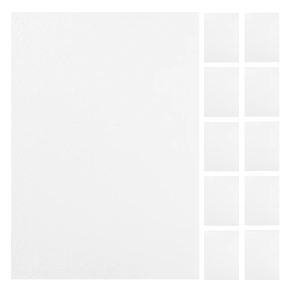 

100Pcs Childrens Craft Board Kits A4 White Foam Sheets for DIY Printmaking Scrapbooking Card Making Art Projects Supplies