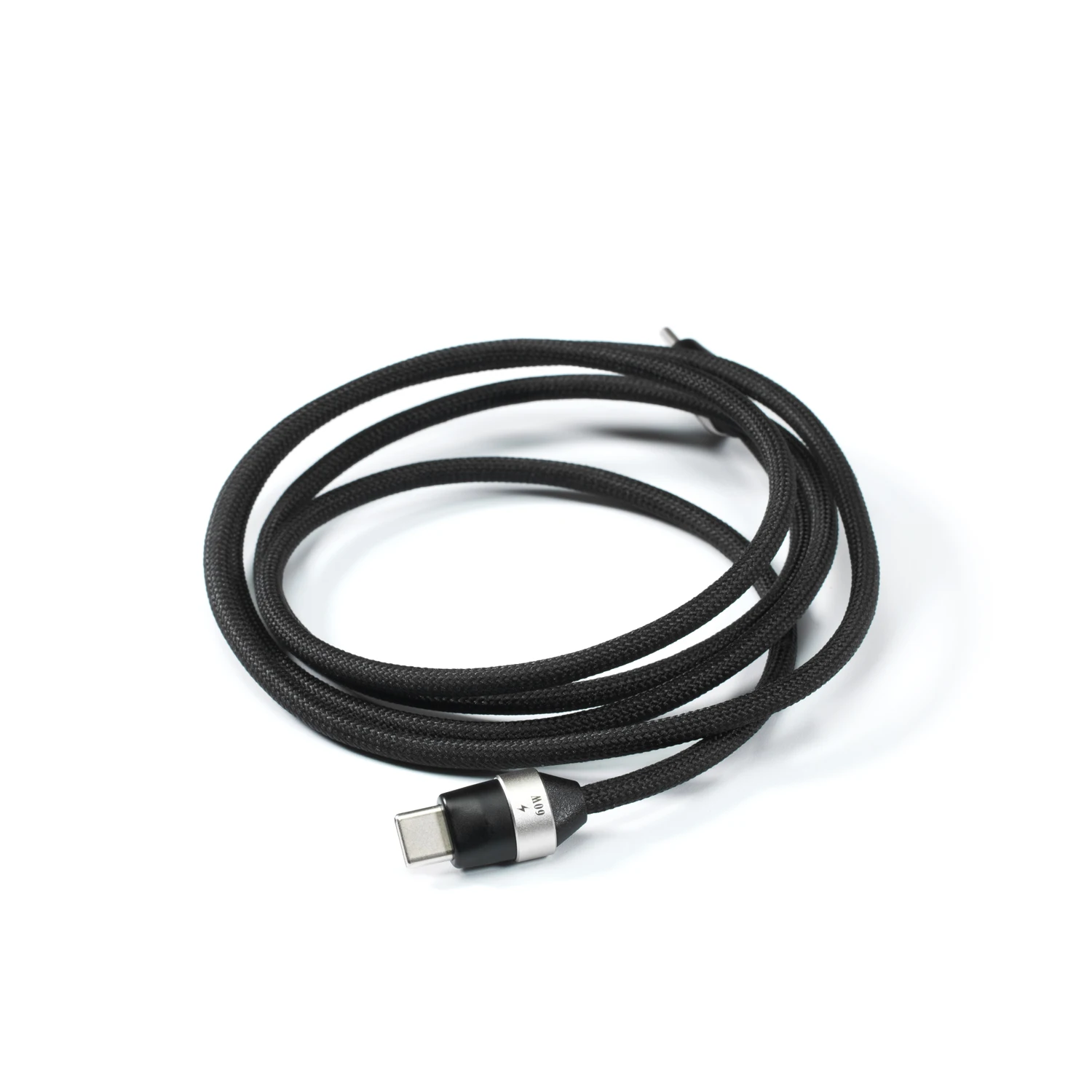 Kabel szybkiego ładowania DD ddHiFi PC02-Black 60W PD, lekki kabel USB-C z obudową ze stopu aluminium, opcja długości 40 cm/120 cm — zdjęcie produktu 3