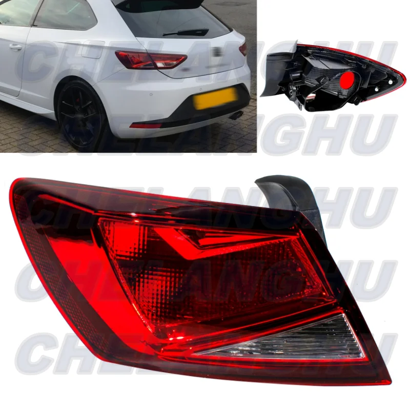 Do SEAT LEON MK3 5F 2013 2014 2015 2016 2017 2018 2019 2020 Hatchback Lewe zewnętrzne boczne światło tylne Lampa tylna 5F 0945095 D