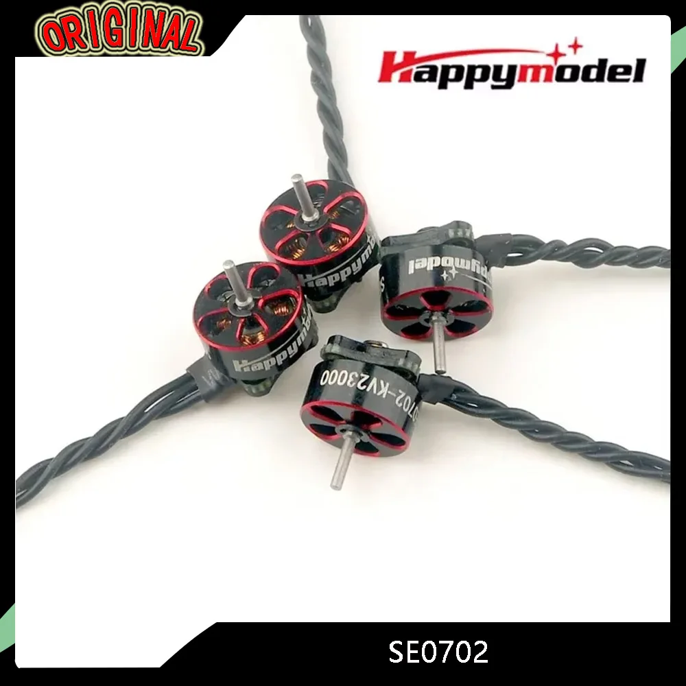

Бесщеточный двигатель HappyModel SE0702 1S (2300/26000/28000KV) для RC FPV Racing/Freestyle 65/75 мм Drone | Подходит для Tinywhoop,Mobula6,ELRS