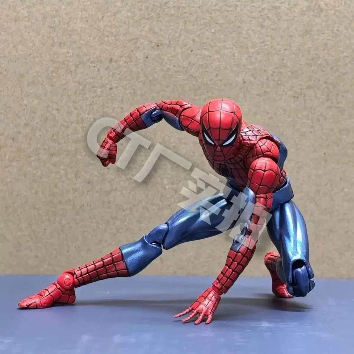 Figurka Spider-Mana Ct Toys Mafex 075 The Amazing Spider-Man Comic Ver Mafex 185 Figurka Akcji Anime Model Lalka Zabawki Personalizowane