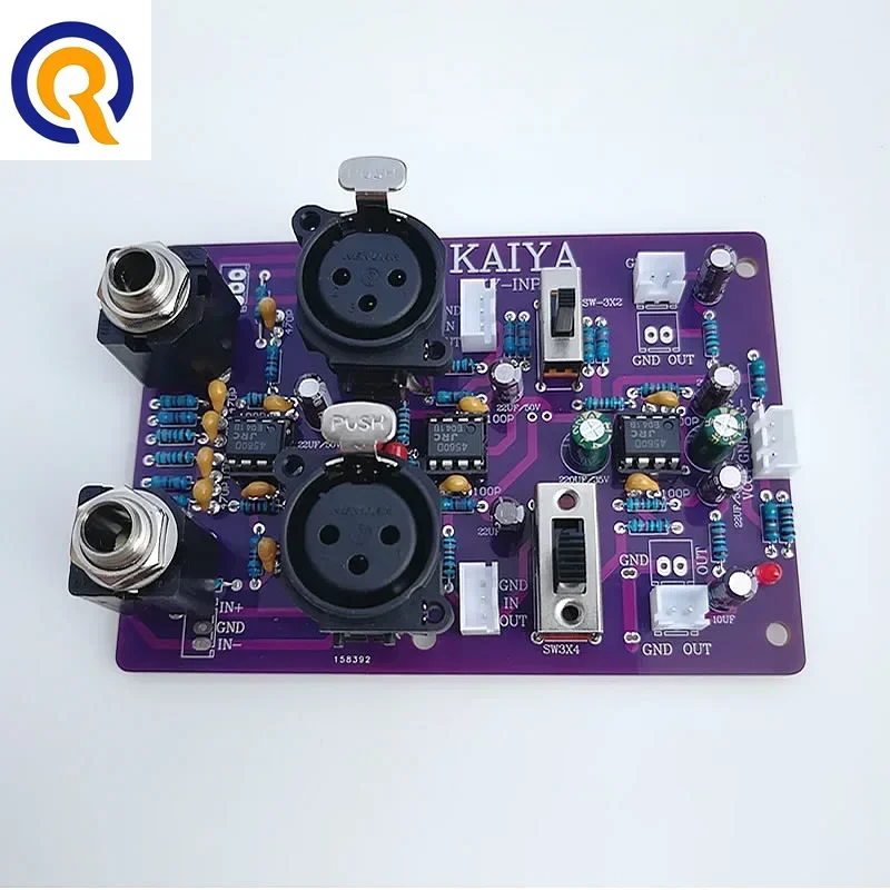 

Двухканальный стерео сбалансированный входной сигнал BTL Bridge HIFI, плата усиления предусилителя