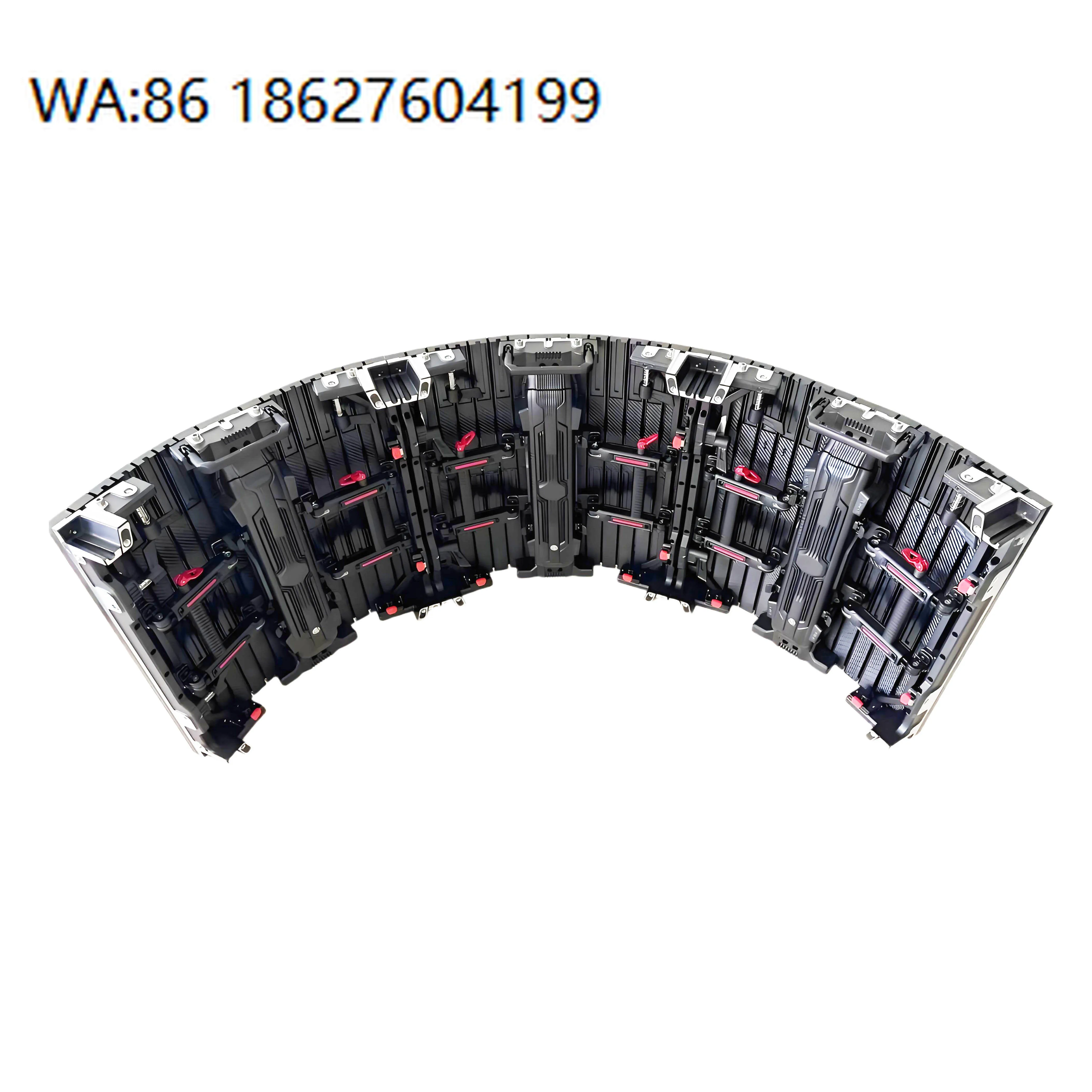 LED SignageP2.6 P2.604 Indoor Flexible  Display Screen  Creative S Shape Curved Circle Column Shape