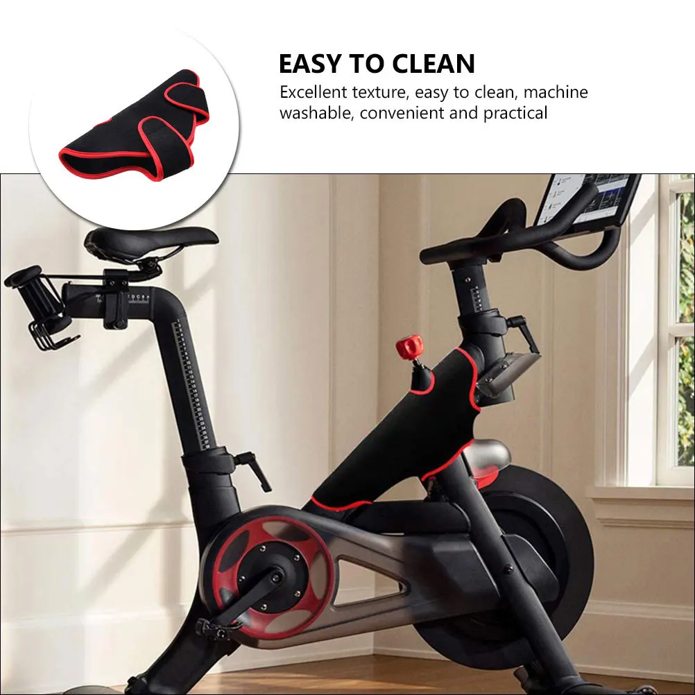 

Exercise Bike Frame Cover Sweat Proof Protector for Bicycle Front Tube Wrap Soft Comfortable Material Machine Washable