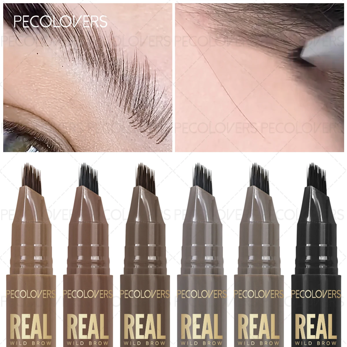 Eyebrow Pencil Professional Chinese Original Makeup Water Resistant Line Eyebrow Enhancers Cosmetic