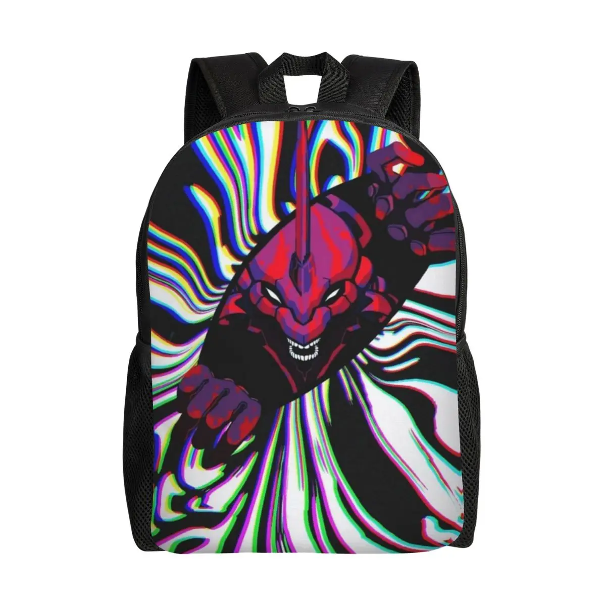 

Custom Manga Evangeliones Backpack for Women Men Water Resistant College School Bag Printing Bookbags