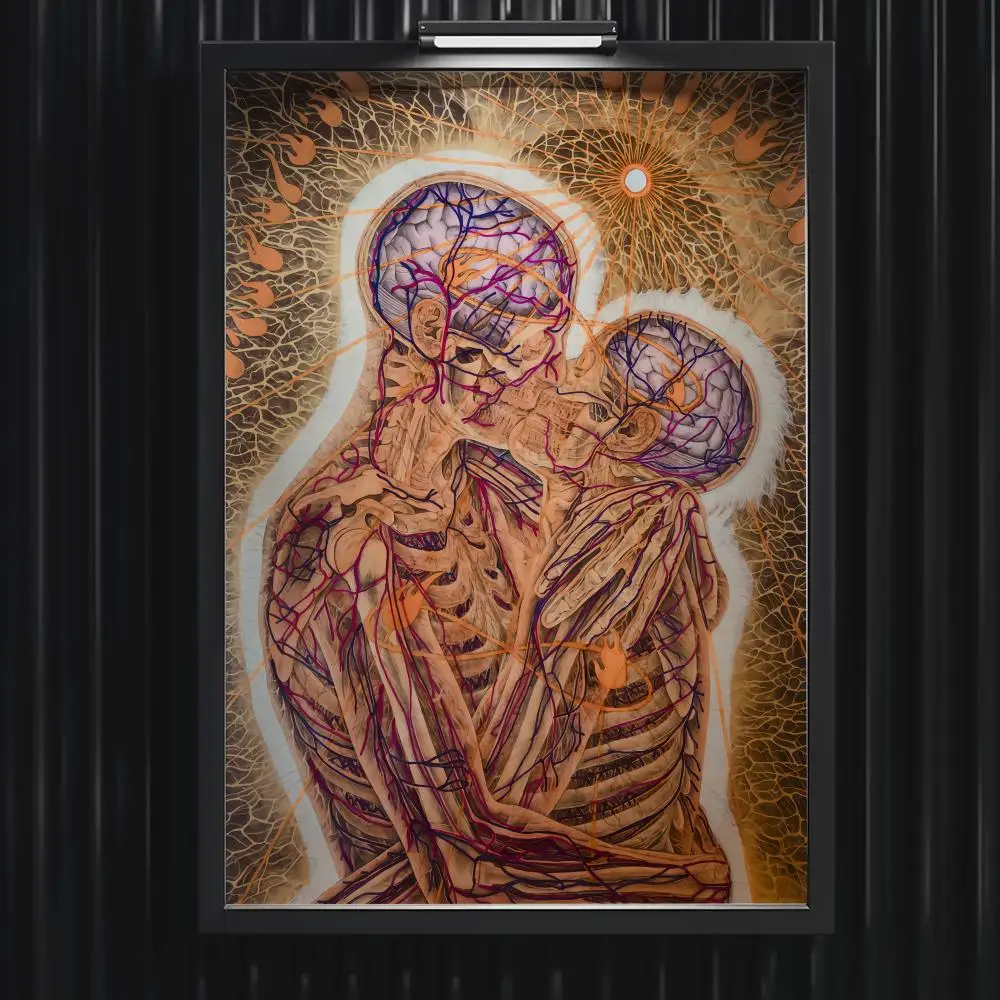 A-الكس رمادي المشارك الموسيقى الساخن ألبوم المشارك ستار الهيب هوب غرفة المعيشة قماش اللوحة الفن جدار المنزل