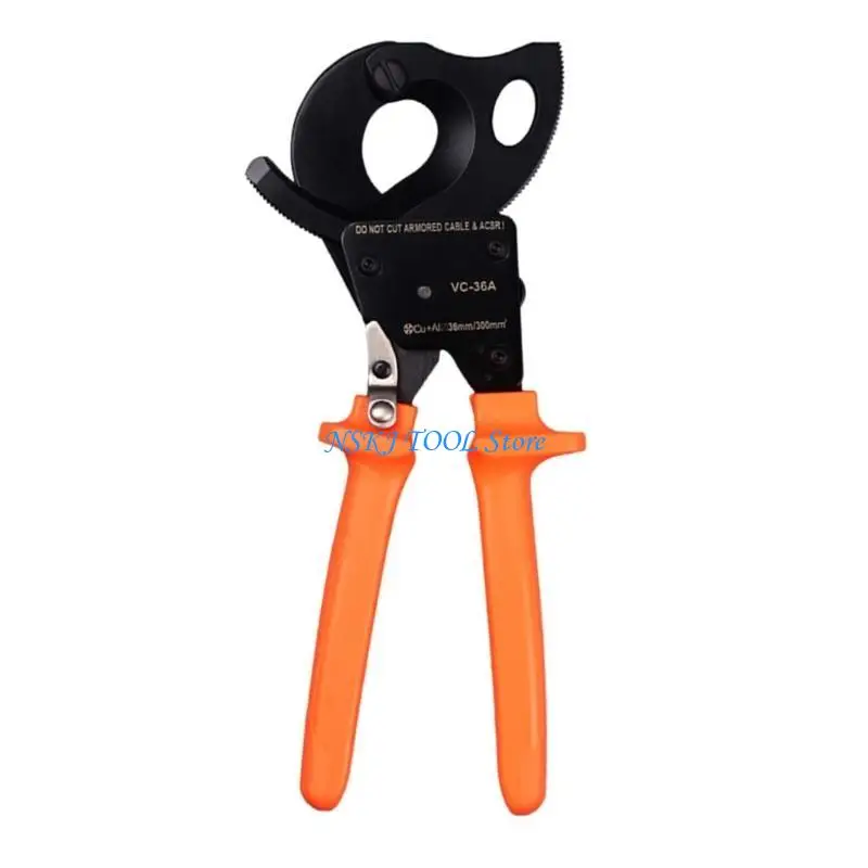 

L8RC Ratcheting Cable Cutter Cutting Pliers Quality Material Comfortable Grip