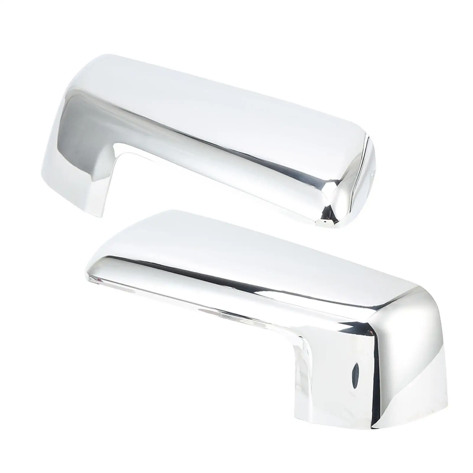 การติดตั้งวางกระจกมองหลังรถยนต์พื้นผิวมันวาวความแข็งสูง Colorfast ฝาครอบกระจกมองหลังด้านข้างสําหรับรถยนต์