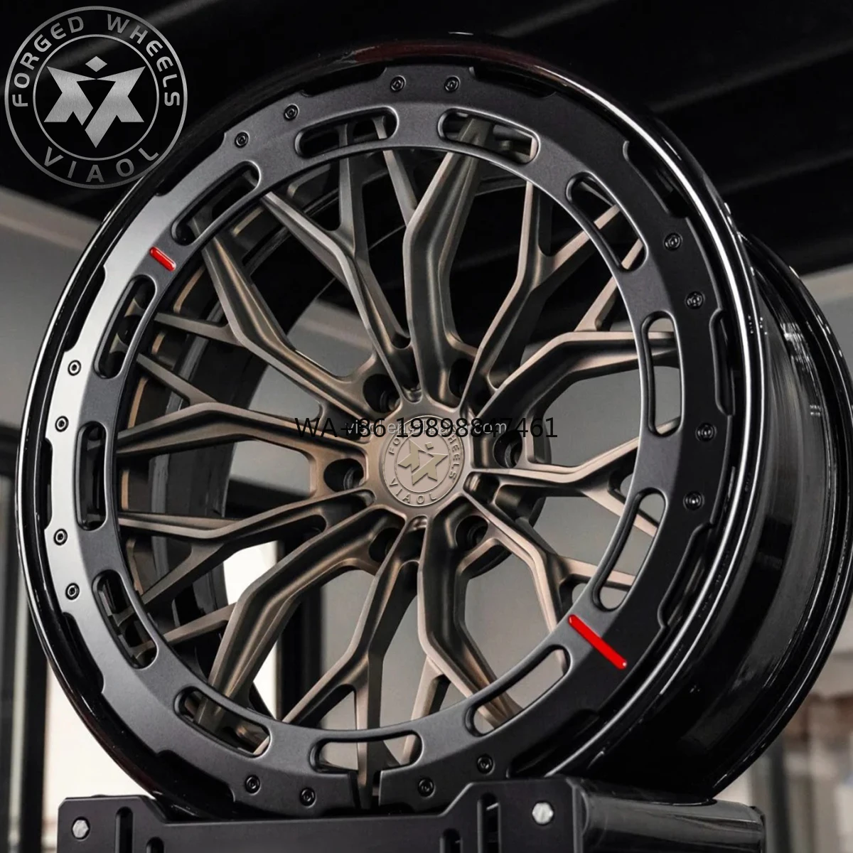 

5x112 5x114.3 22 23 24 Inch Forged Wheels With Decorative Aluminum Ring for Decorative Aluminum Ring