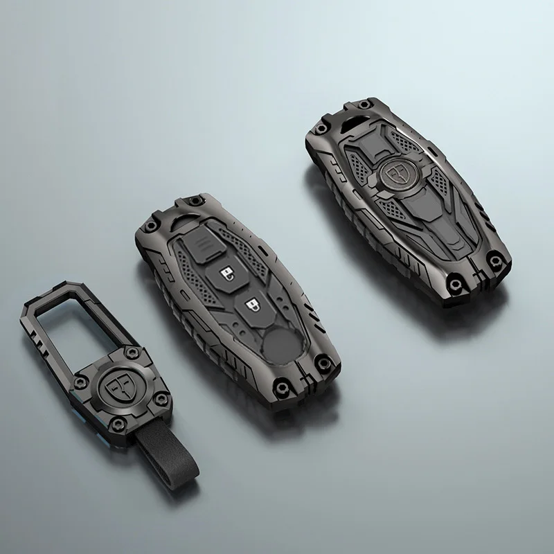 

New Alloy Car Key Cover Case For Nissan 350Z Qashqai J10 J11 X-Trail t31 t32 Kicks Tiida Pathfinder Murano Note Juke Accessories