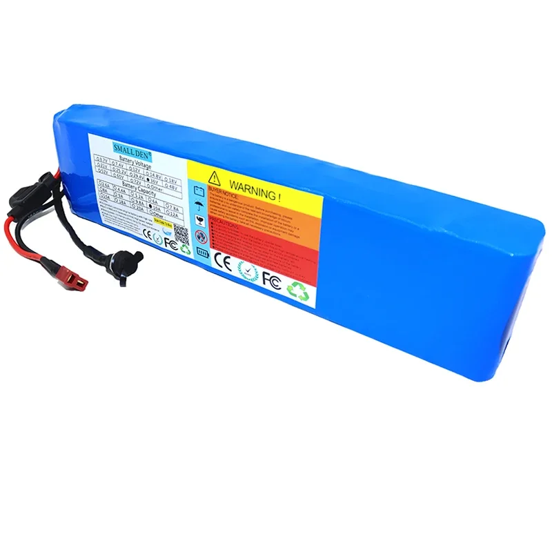 36V 10A lithium battery pack for Spare high-quality batteries, built-in 30A BMS and fuse device 250W-600+ 42V2A DC5.5*21 charger