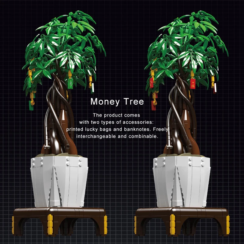 Plant Money Tree Building Blocks 