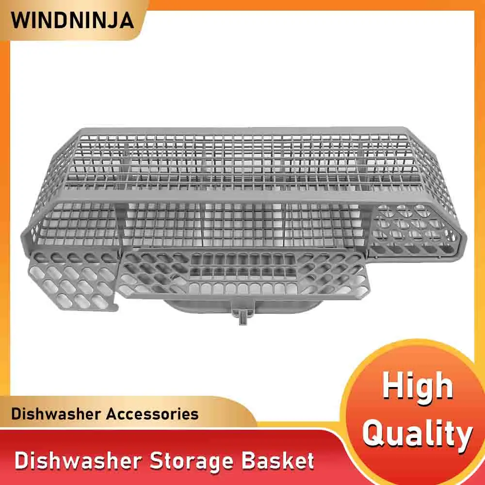 سلة تخزين غسالة الصحون لـ GE لغسالة الأطباق أدوات المائدة البلاستيكية العالمية لغسالة الأطباق سلة الفضيات لـ GE WD28X10128