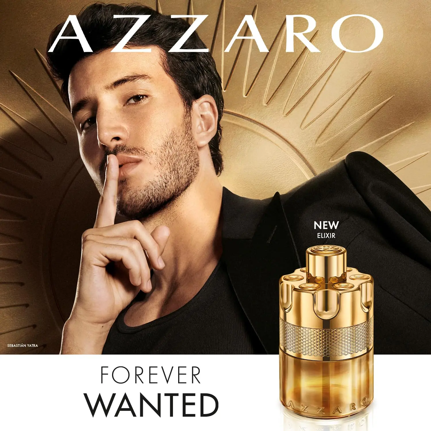 Azzaro - Forever Wanted Elixir - كولونيا رجالي - مع ملاحظات التوت والهيل والجلود الأكورد 100 مل / 3.4 أوقية سائلة