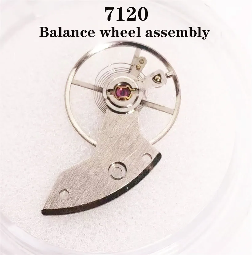 Suitable For Old Shanghai 7120 Unified Movement Balance Wheel Assembly Full Pendulum Unified Machine SZ1 SS7 Watch Accessories