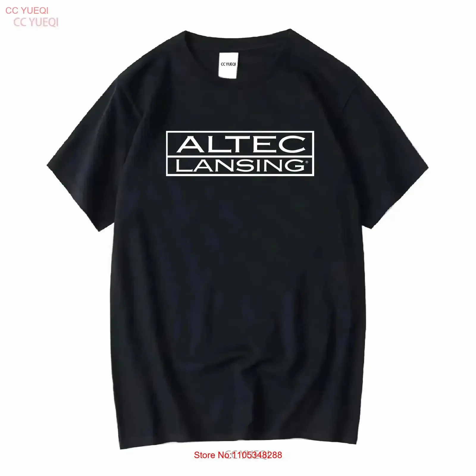 Nueva camiseta Altec Lansing con estampado de altavoces y auriculares, divertida, talla americana S a 5XL, ropa de diseñador vintage lavada, estilo vintage.