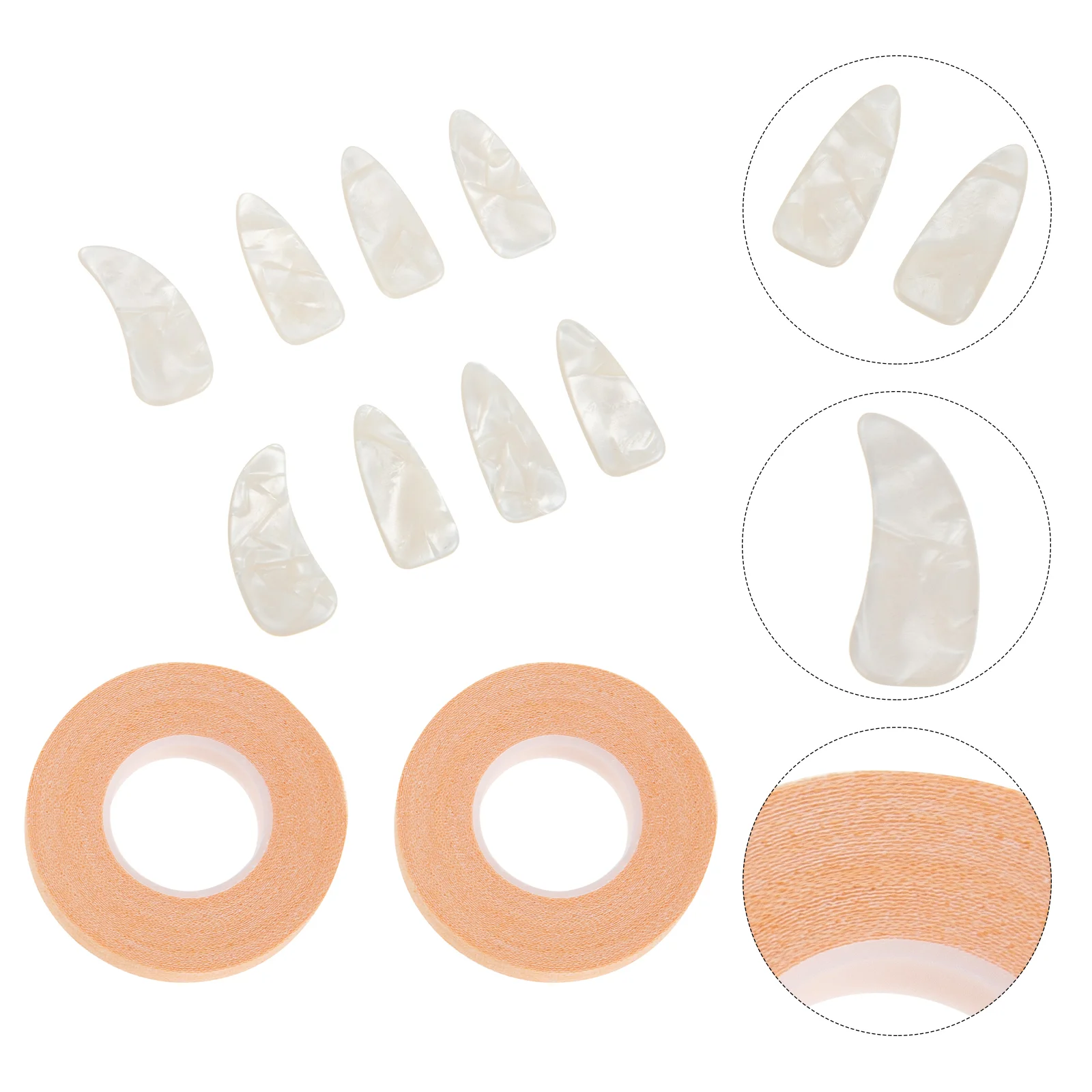 

Nails Protection Covers Supplies Playing Protective Celluloid Practice Child