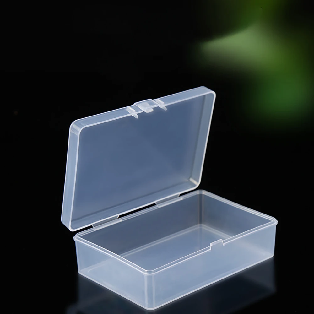 Clear Plastic Waterproof and Pressure-proof Storage Box Holds 70+Game Cards Collection Box for PKM/MGT/YGO