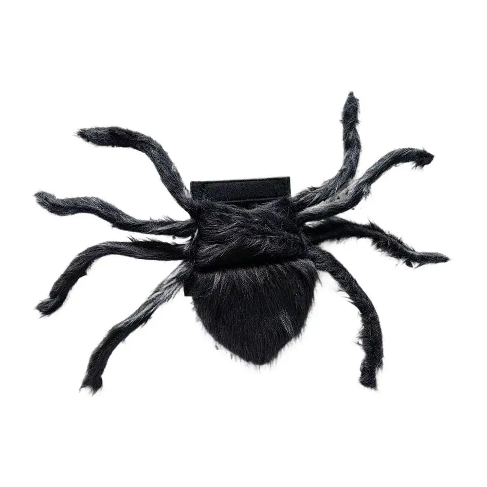 Haustier-Spinnenkostüm für Halloween, realistisches, pelziges Kostüm für Hunde und Katzen, lustiges Party-Outfit, bequeme Passform für kleine und mittelgroße Haustiere. – Detail 9